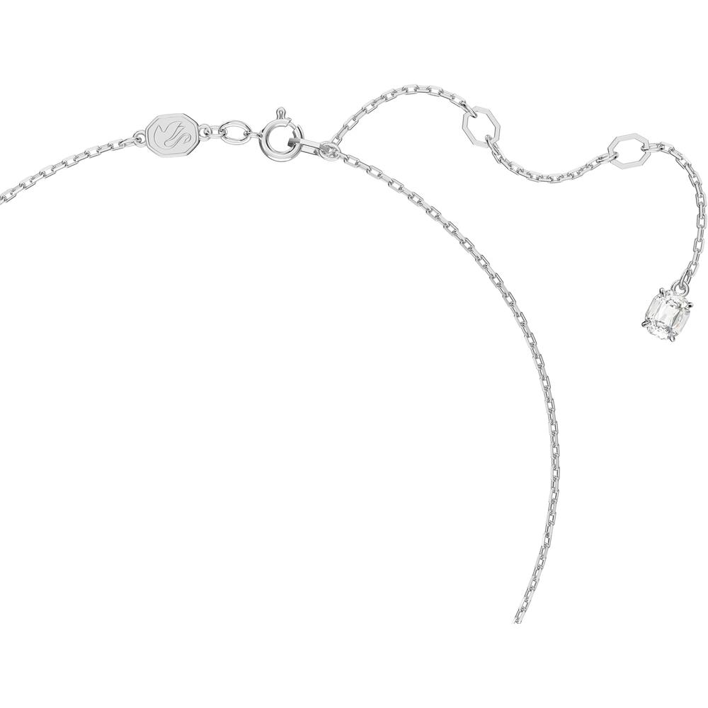 SWAROVSKI COLLAR CRISTALES OCTAGONO STELLA RODIO | TRANSPARENTE - 3