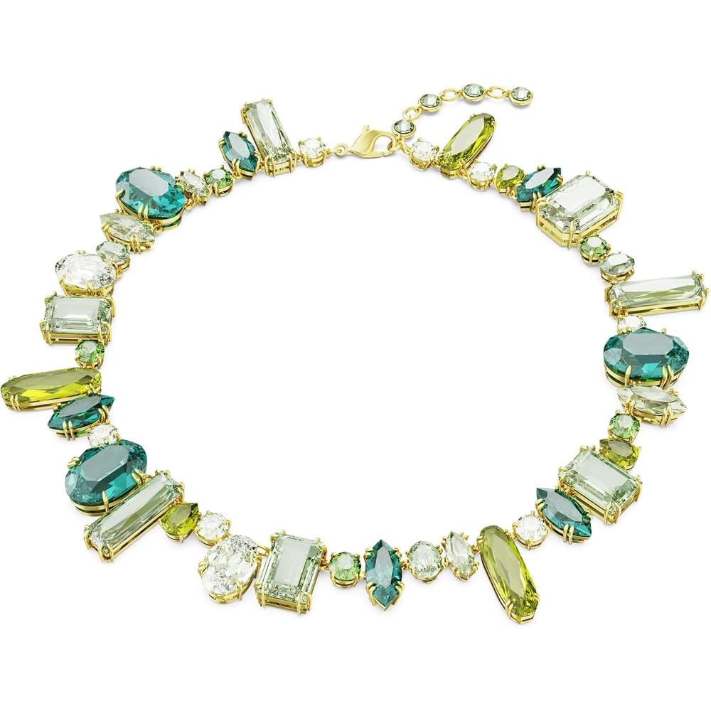 SWAROVSKI COLLAR MIXTO GEMA ORO | VERDE - 1