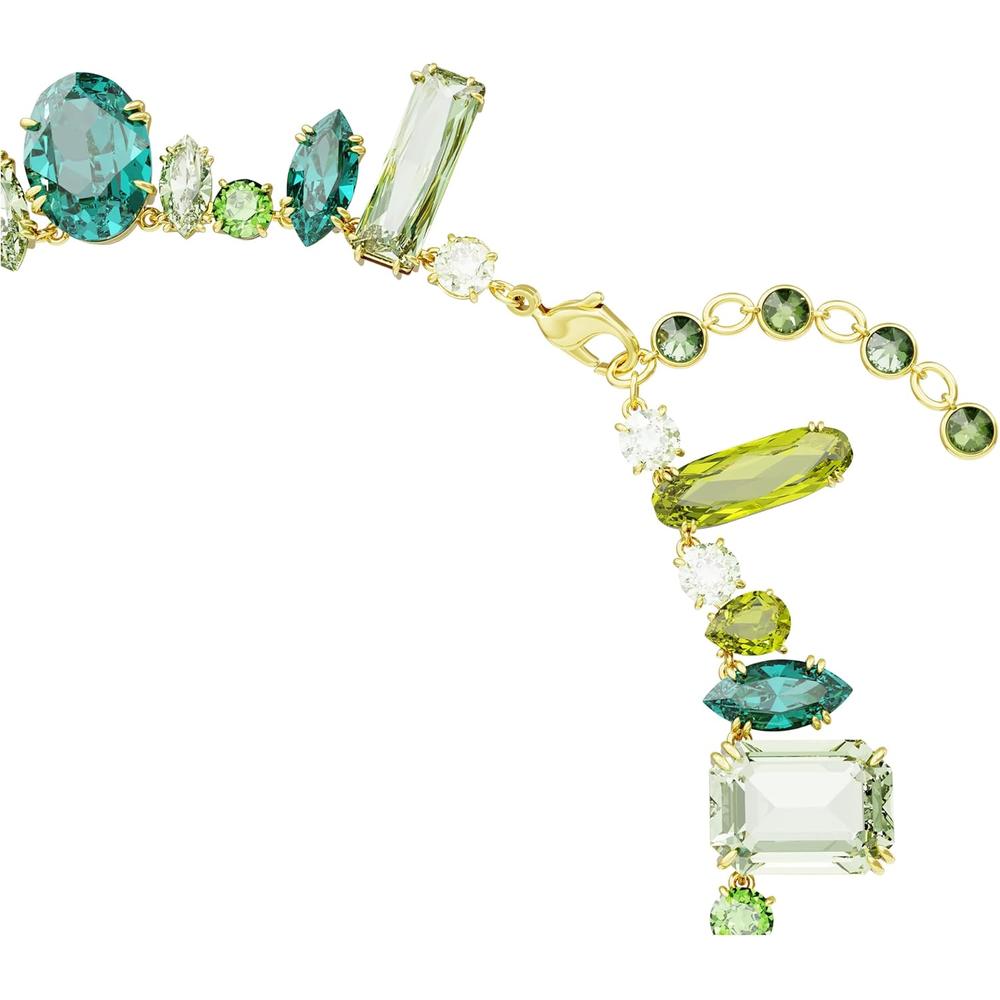 SWAROVSKI COLLAR MIXTO GEMA ORO | VERDE - 3