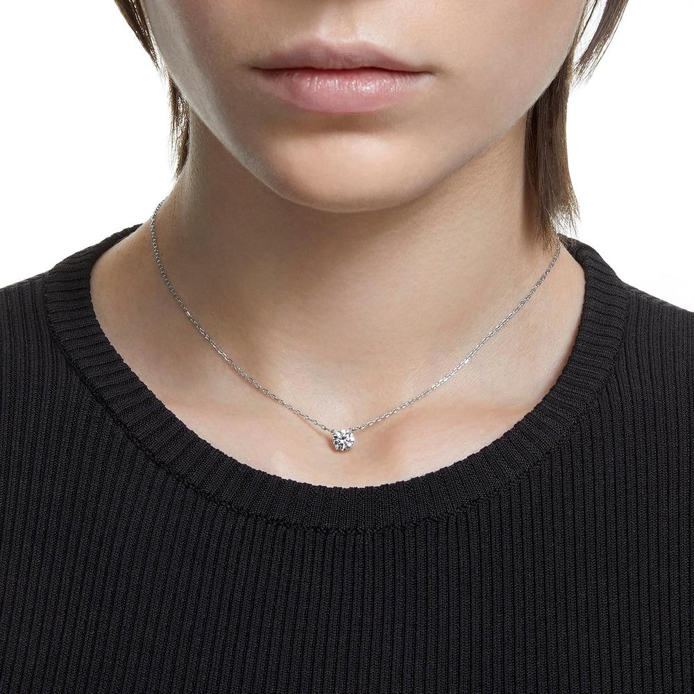 SWAROVSKI COLLAR PENDIENTE STILLA ATTRACT RODIO | TRANSPARENTE - 3