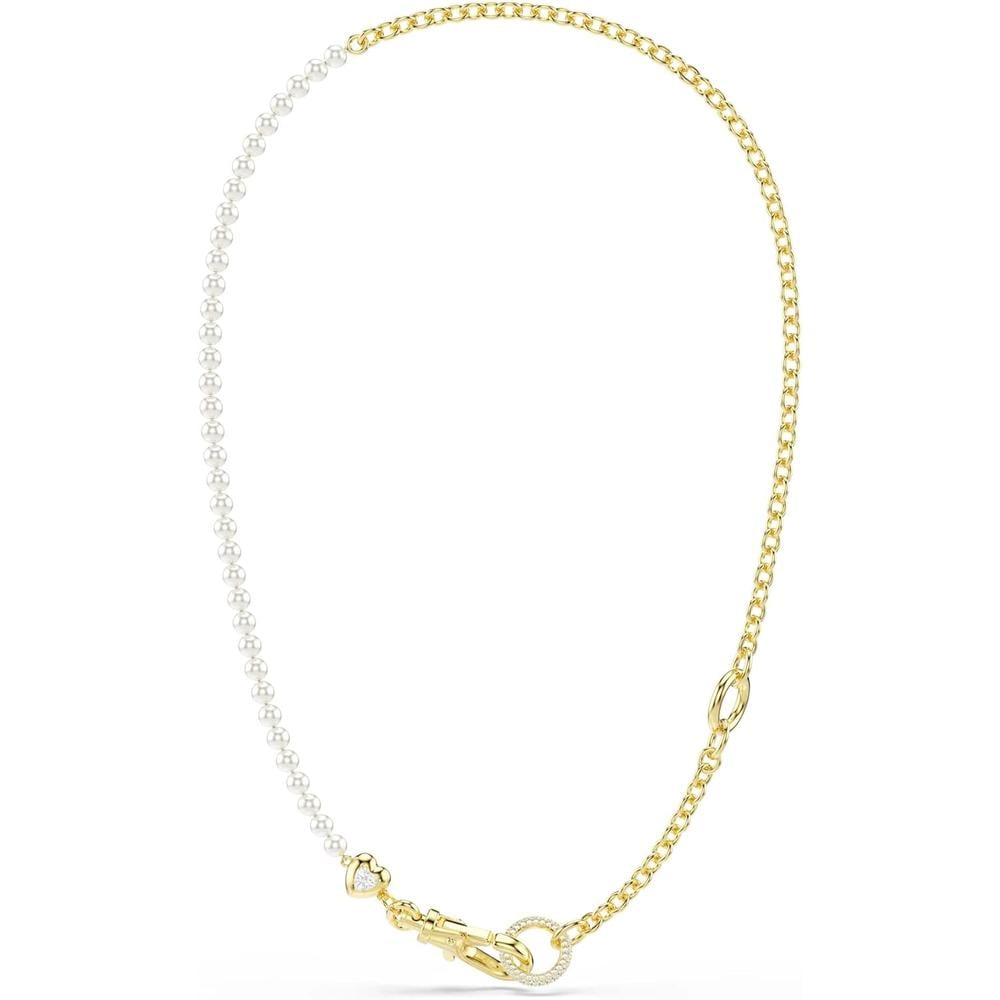 SWAROVSKI COLLAR SS26 | BLANCO/DORADO - 2