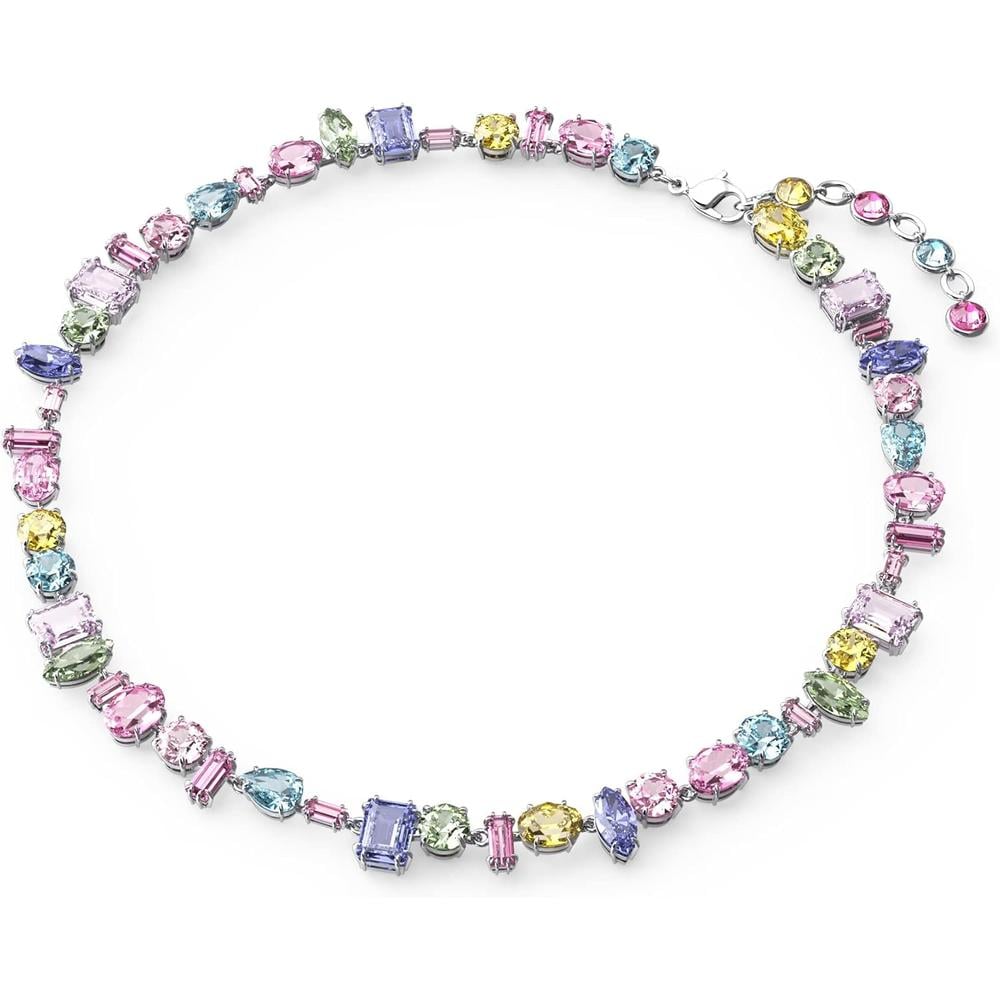 SWAROVSKI COLLAR MIXTO GEMA RODIO | MULTICOLOR - 2