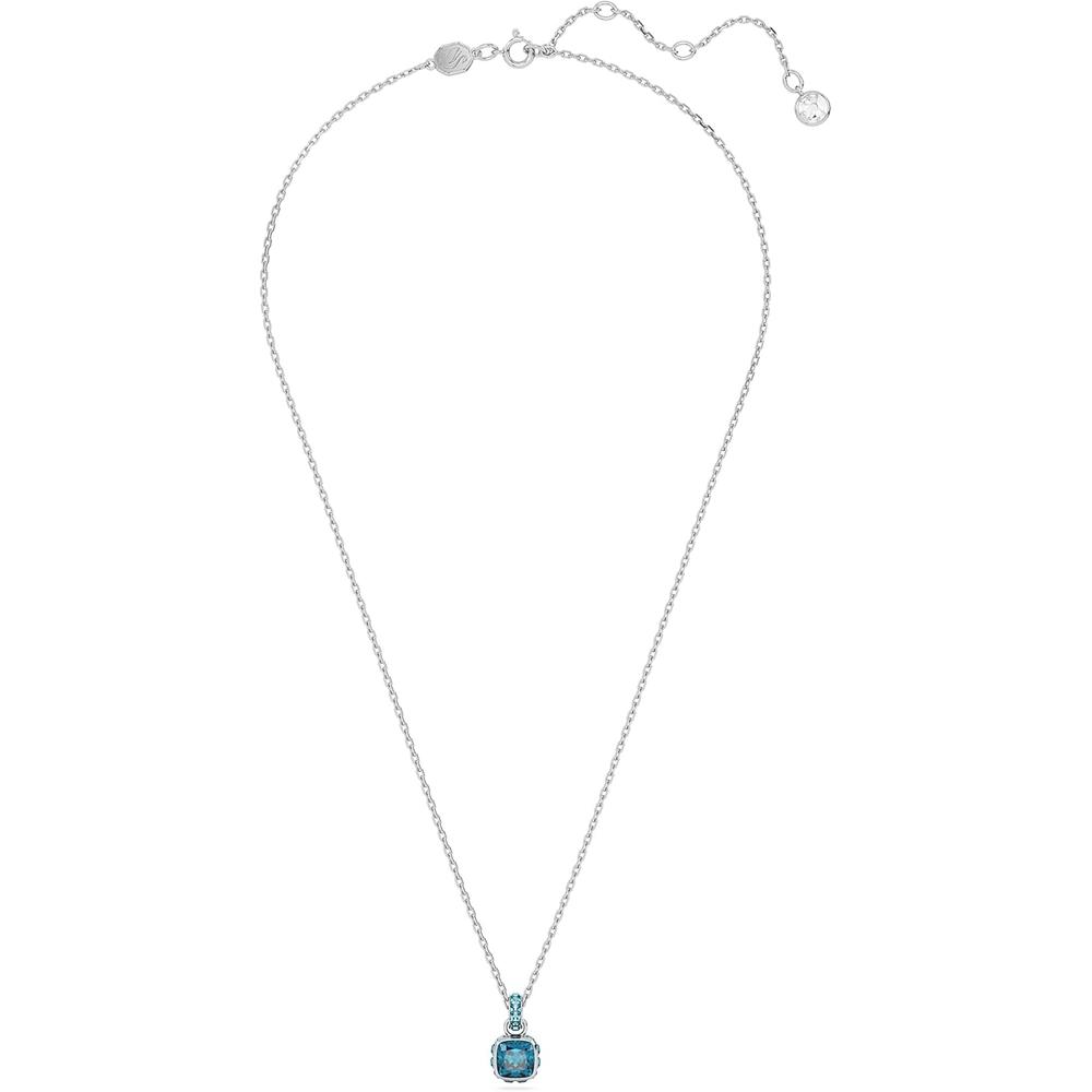 SWAROVSKI COLLAR BIRTHSTONE DICIEMBRE RODIO | AZUL - 2
