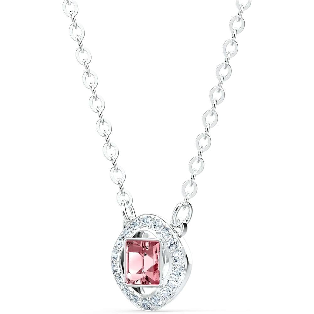 SWAROVSKI COLLAR ANGELIC SQUARE RODIO | ROSA - 3