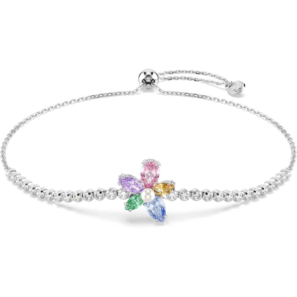 SWAROVSKI X ARIANA GRANDE PULSERA FLOR SILVESTRE RODIO | MULTICOLOR - 1
