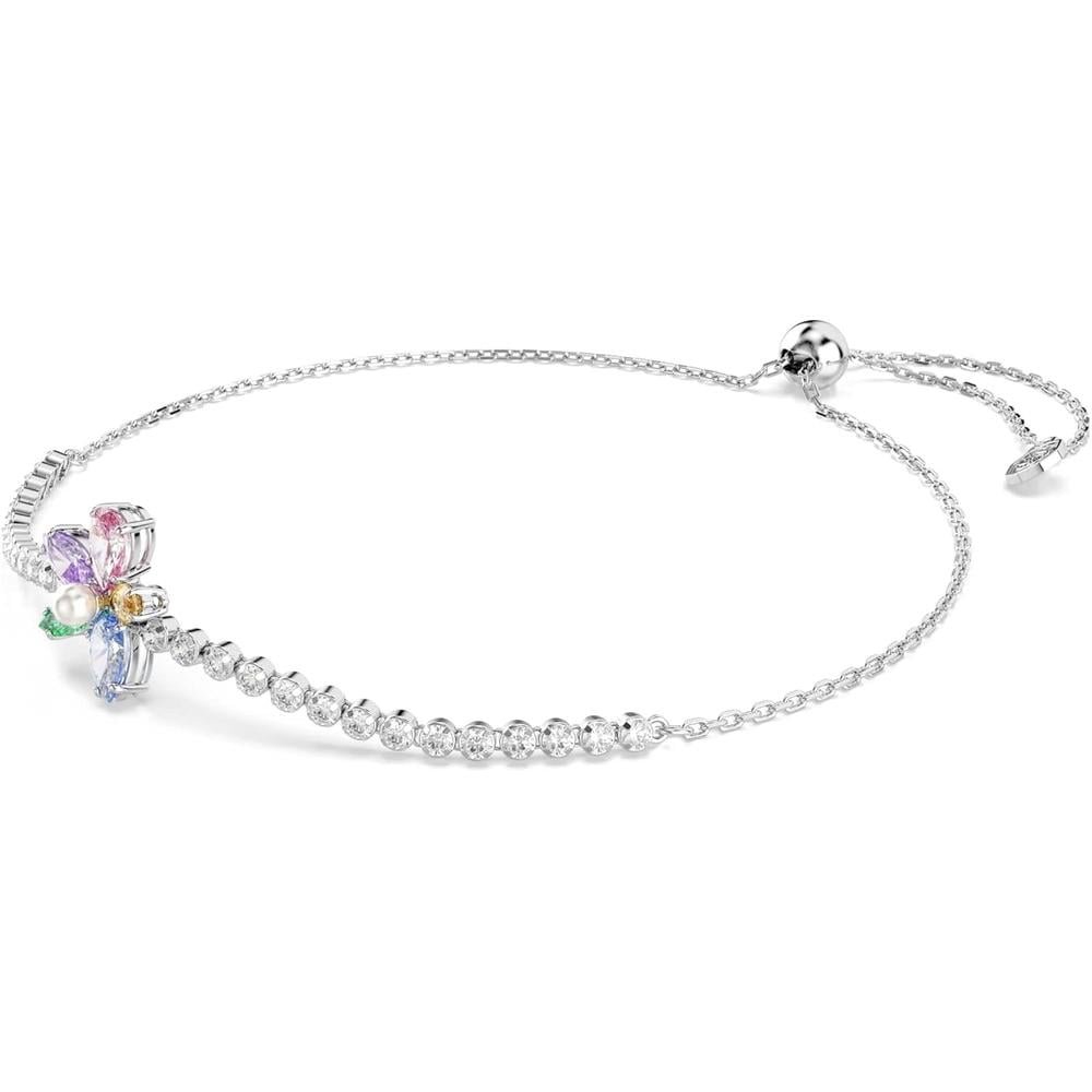 SWAROVSKI X ARIANA GRANDE PULSERA FLOR SILVESTRE RODIO | MULTICOLOR - 2