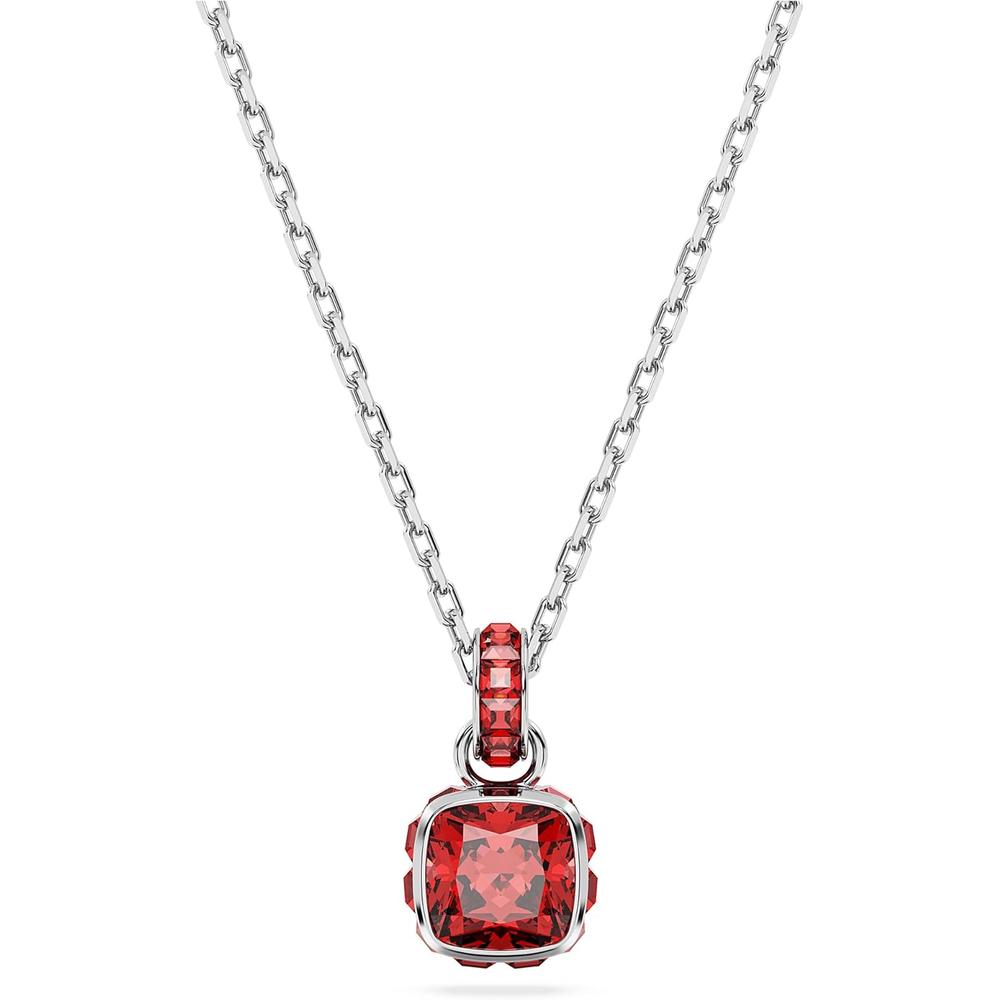 SWAROVSKI COLLAR BIRTHSTONE JULIO RODIO | ROJO - 1