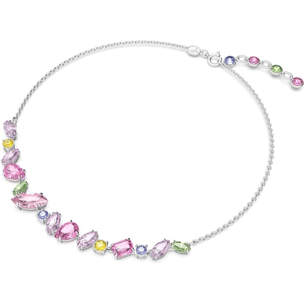 SWAROVSKI COLLAR CRISTALES MIXTOS GEMA RODIO | ROSA - 2