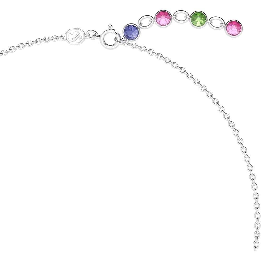 SWAROVSKI COLLAR CRISTALES MIXTOS GEMA RODIO | ROSA - 3