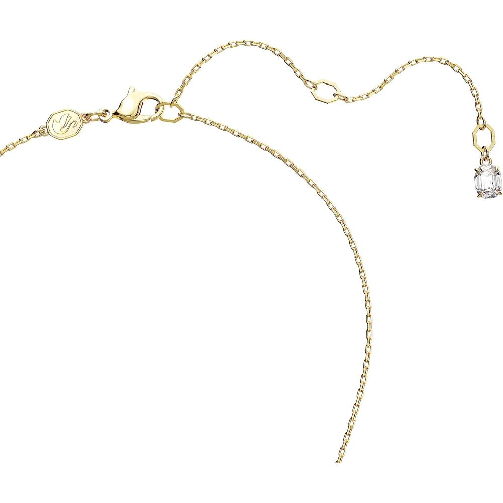 SWAROVSKI COLLAR PENDIENTE RECTANGULAR STILLA ORO | VERDE - 3