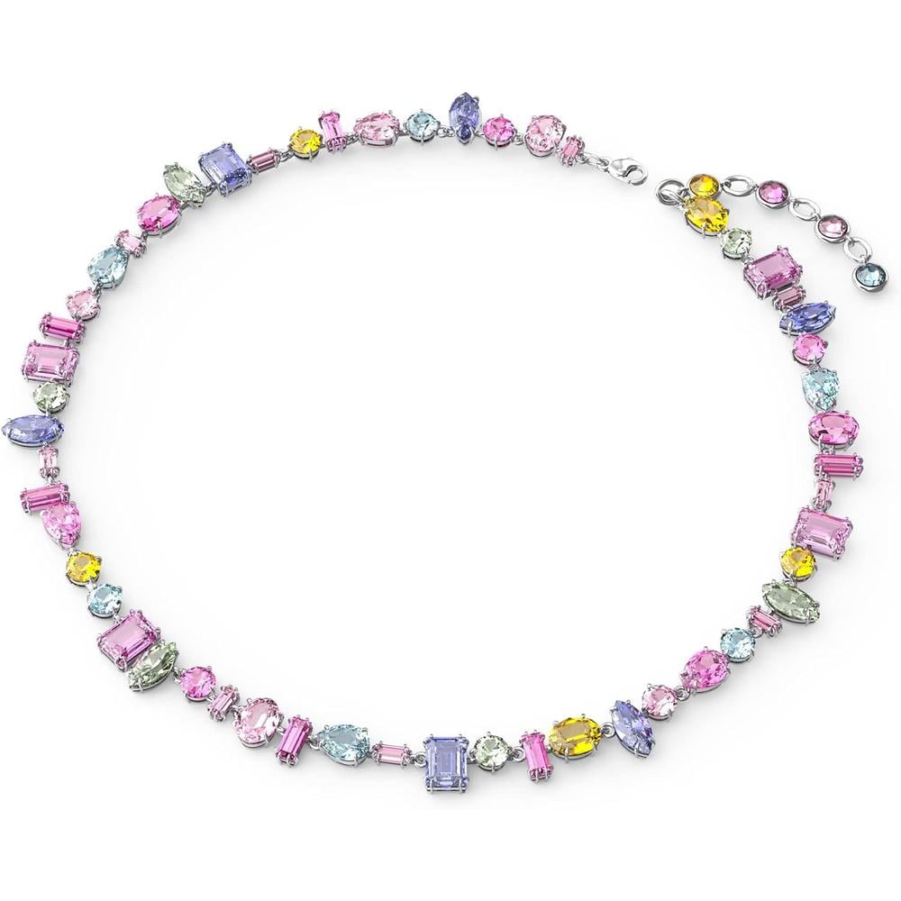 SWAROVSKI COLLAR CRISTALES MIXTOS GEMA RODIO | MULTICOLOR - 2