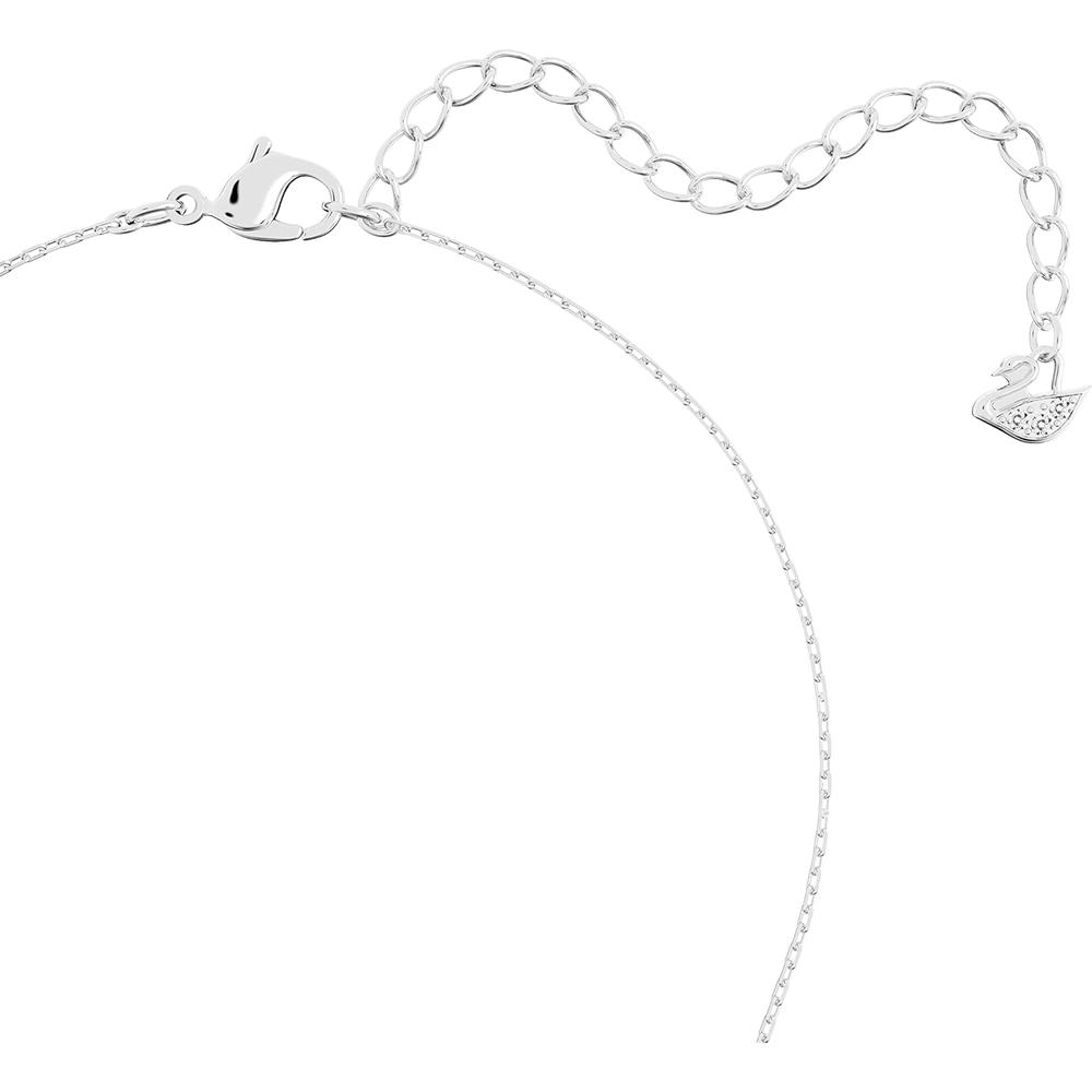 SWAROVSKI COLLAR PENDIENTE STILLA RODIO | TRANSPARENTE - 2
