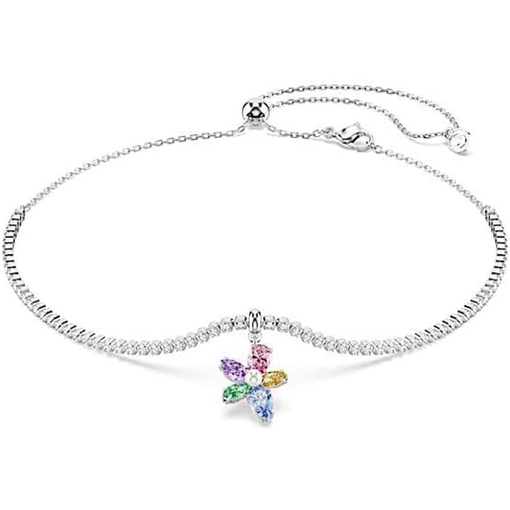 SWAROVSKI ARIANA GRANDE COLLAR CHOKER FLOR SILVESTRE RODIO | MULTICOLOR - 1