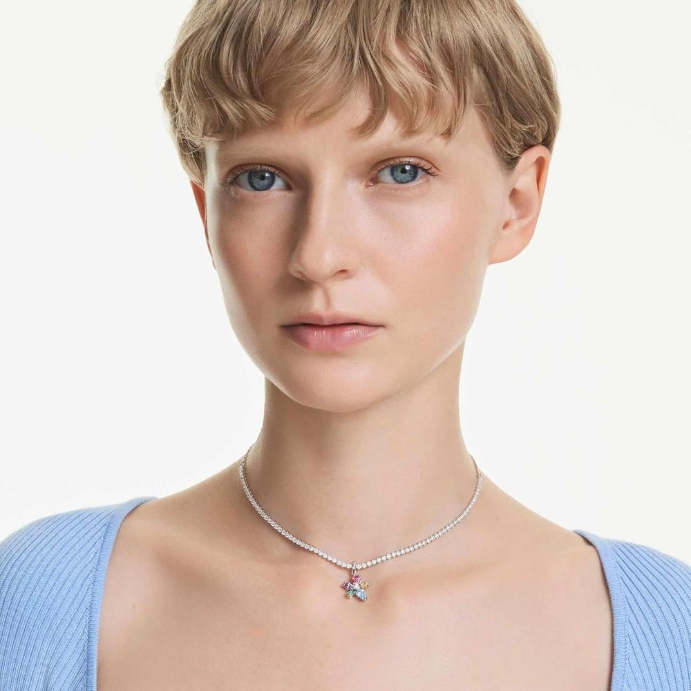 SWAROVSKI ARIANA GRANDE COLLAR CHOKER FLOR SILVESTRE RODIO | MULTICOLOR - 2