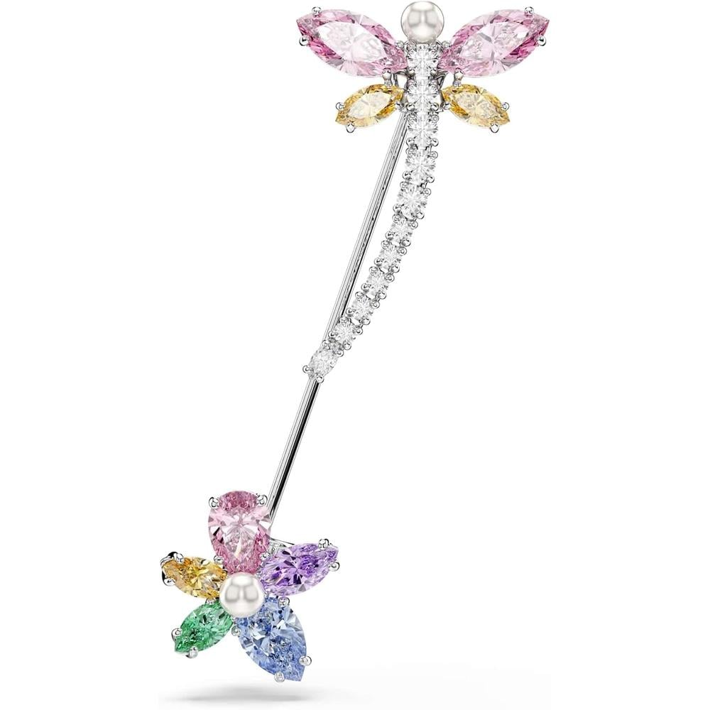 SWAROVSKI X ARIANA GRANDE BROCHE LIBÉLULA RODIO | MULTICOLOR - 1