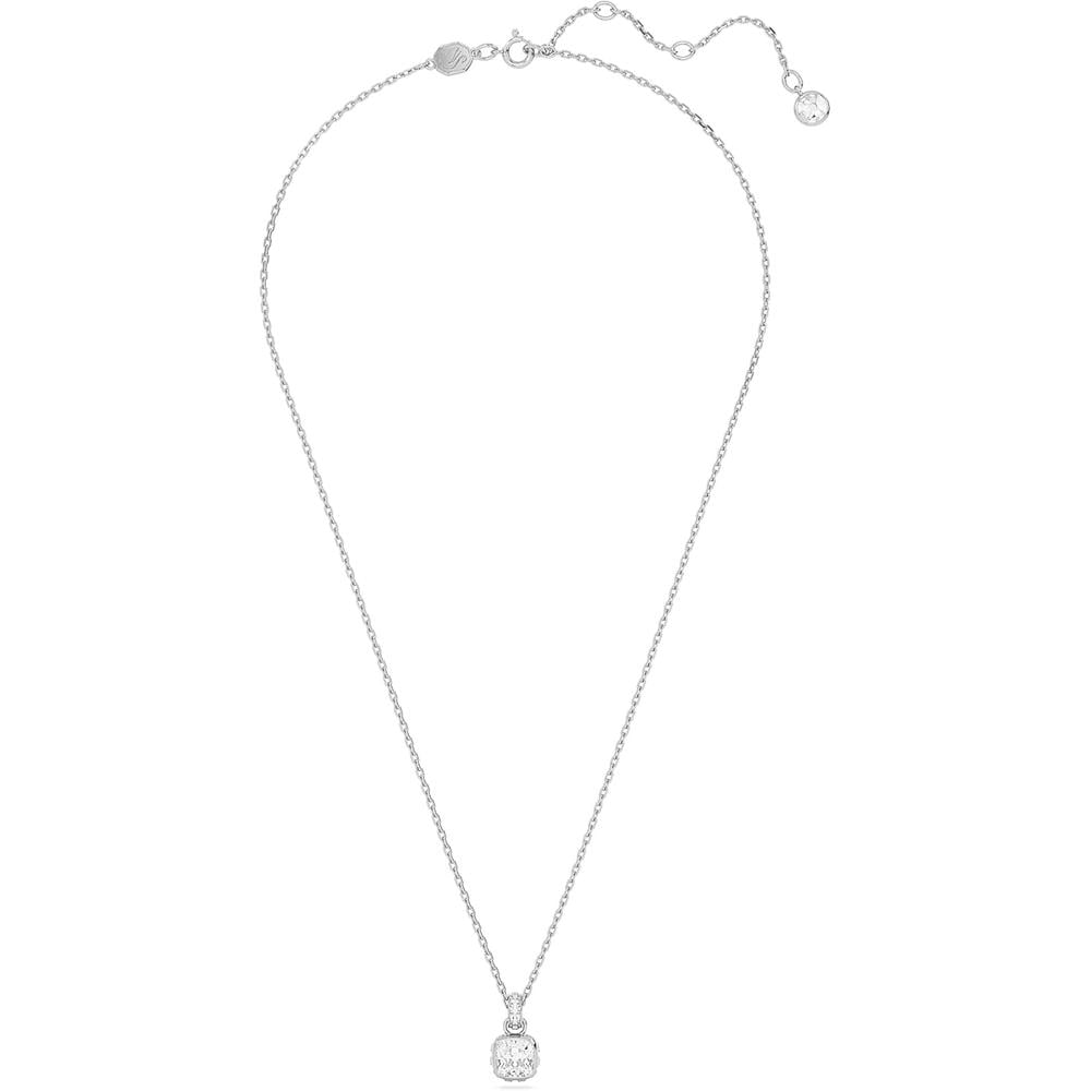 SWAROVSKI COLLAR BIRTHSTONE ABRIL RODIO | PLATEADO - 2