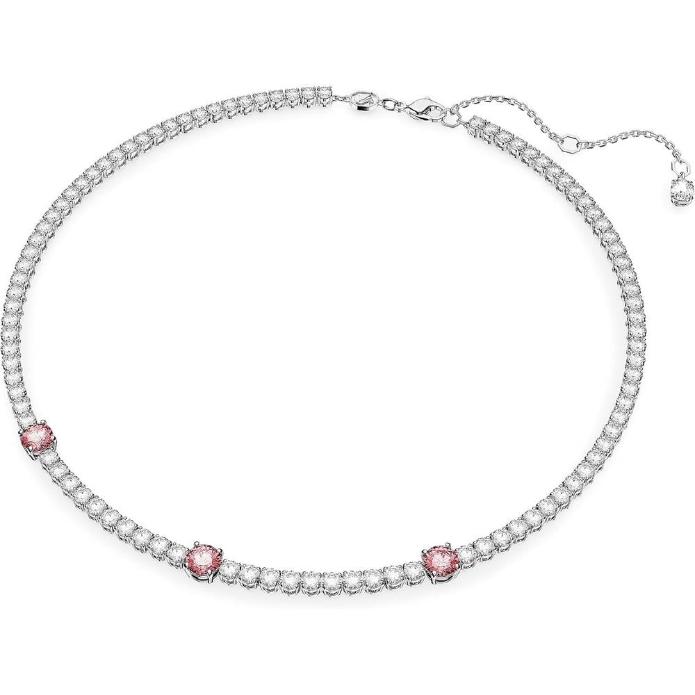 SWAROVSKI COLLAR TENNIS MATRIX RODIO | ROSA / RODIO - 2