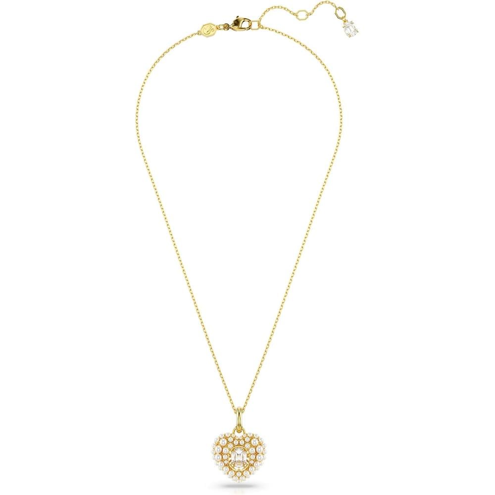 SWAROVSKI COLLAR PENDIENTE CORAZÓN IDYLLIA ORO | ORO - 2
