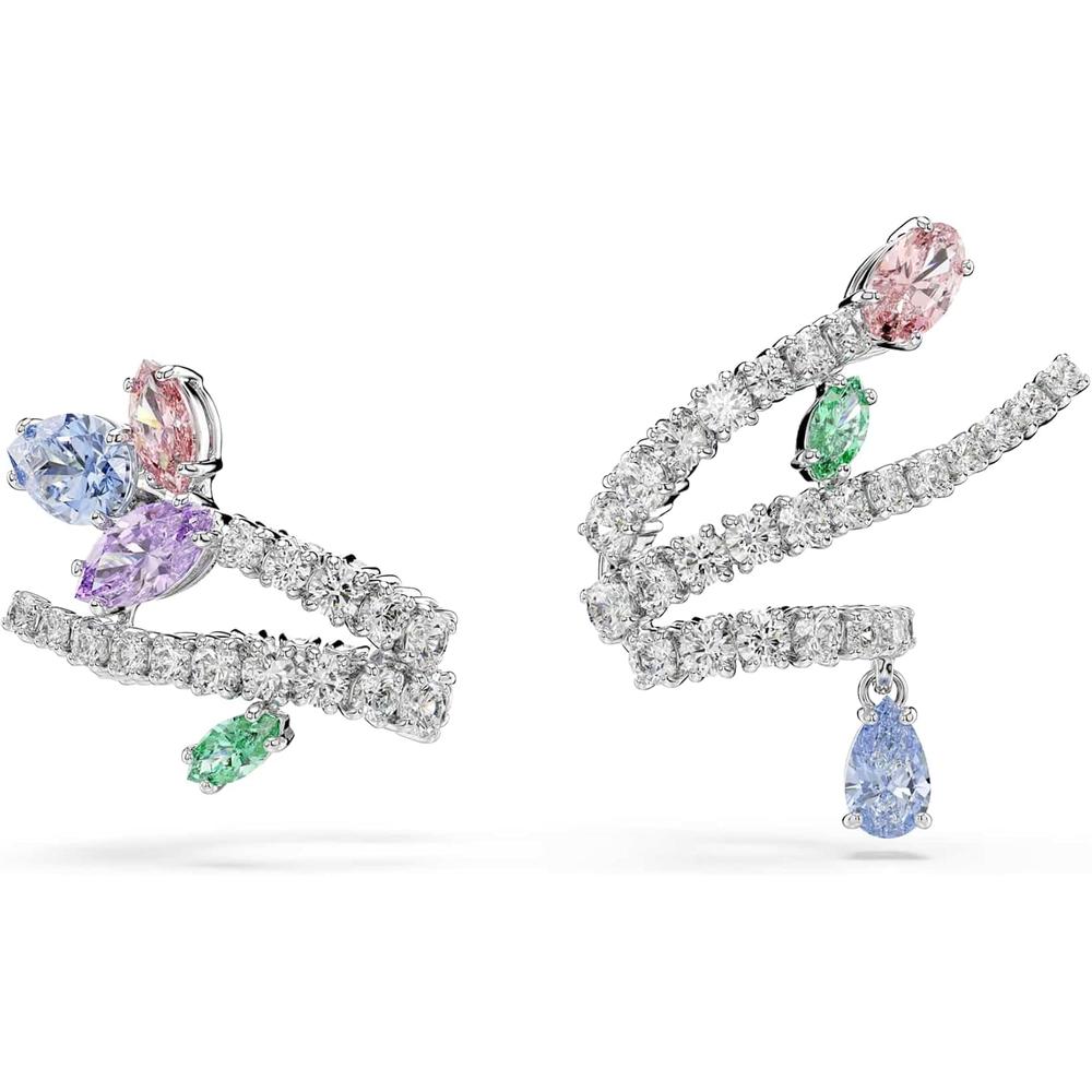 SWAROVSKI X ARIANA GRANDE ARETES EAR CUFF CRISTALES ZIRCONIA RODIO | MULTICOLOR - 1