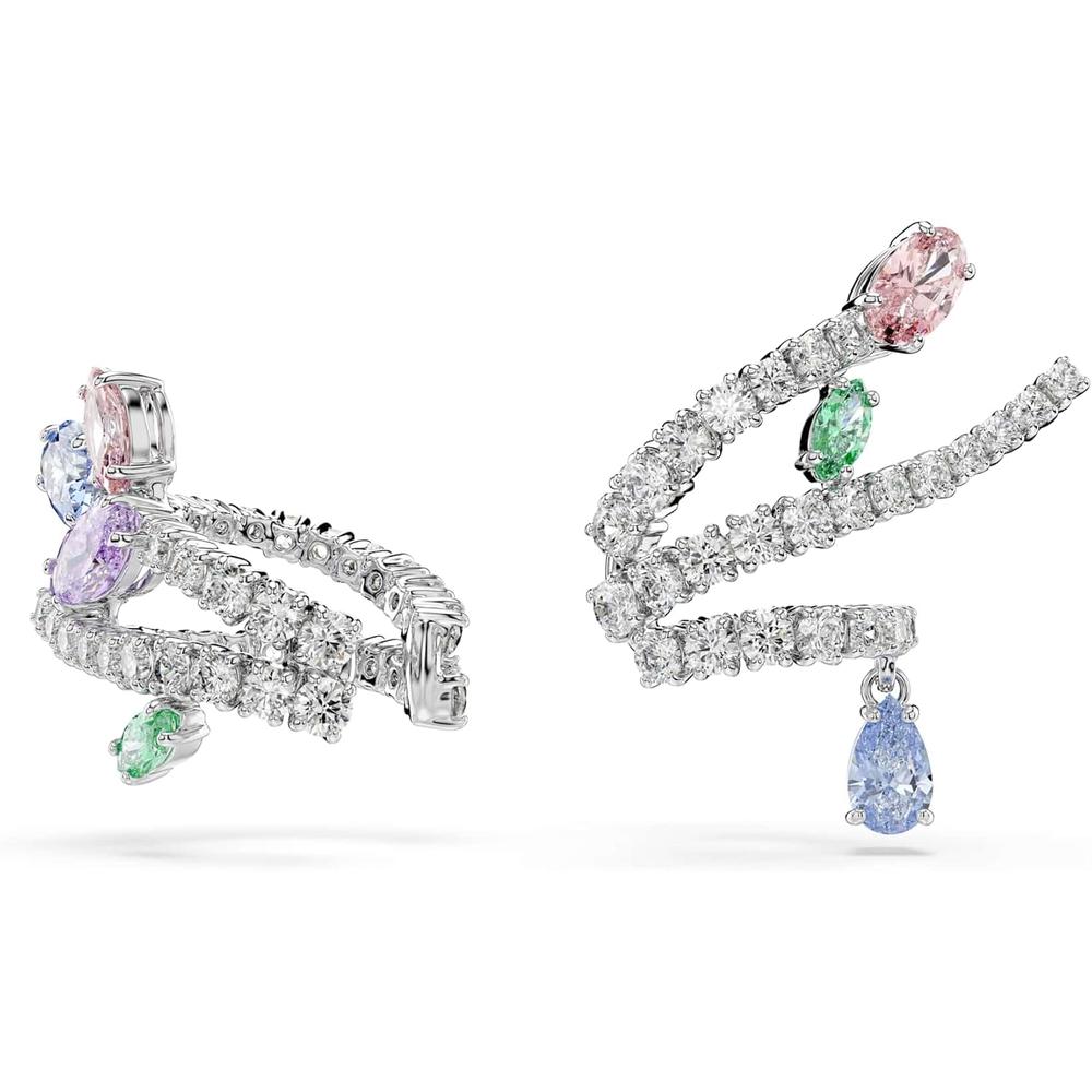 SWAROVSKI X ARIANA GRANDE ARETES EAR CUFF CRISTALES ZIRCONIA RODIO | MULTICOLOR - 2