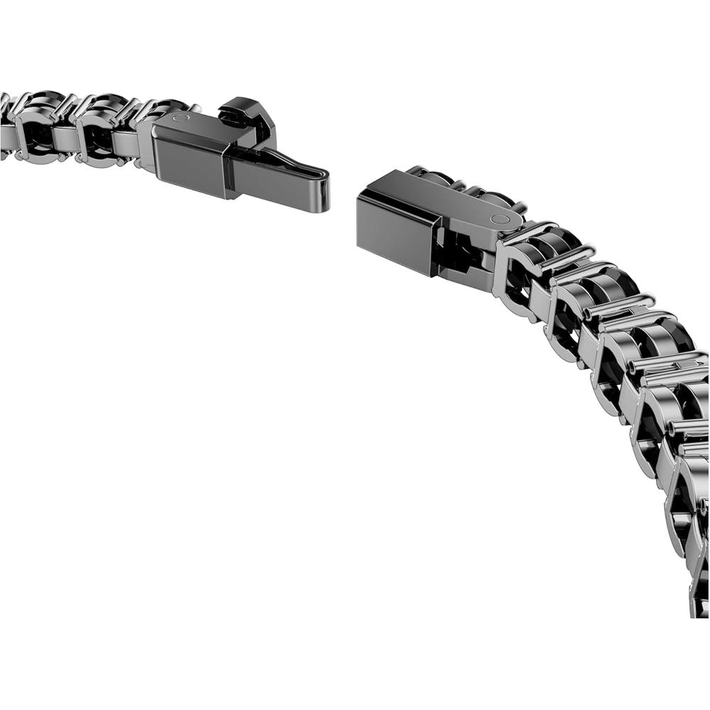 SWAROVSKI PULSERA TENNIS MATRIX RUTENIO EXTRA LARGE | NEGRO - 3