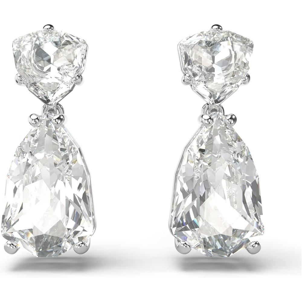 SWAROVSKI ARETES COLGANTES MIXTO MESMERA RODIO | PLATEADO - 1
