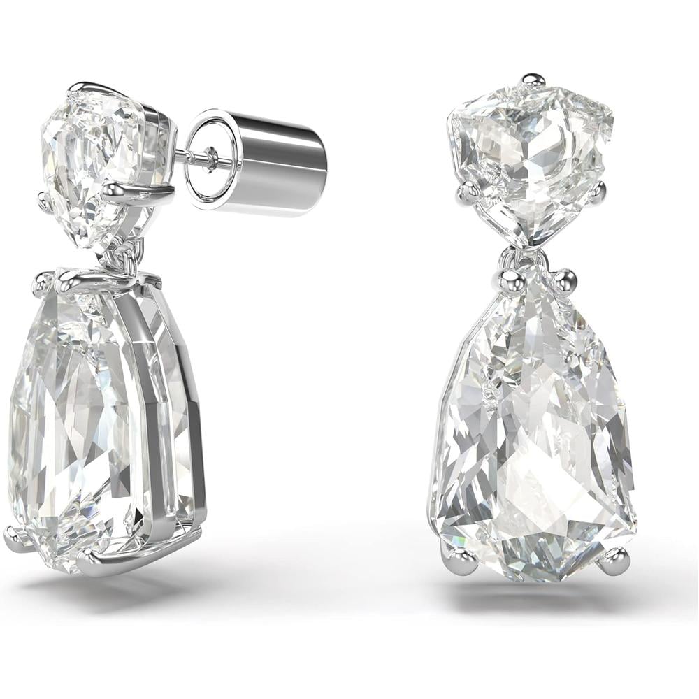 SWAROVSKI ARETES COLGANTES MIXTO MESMERA RODIO | PLATEADO - 2