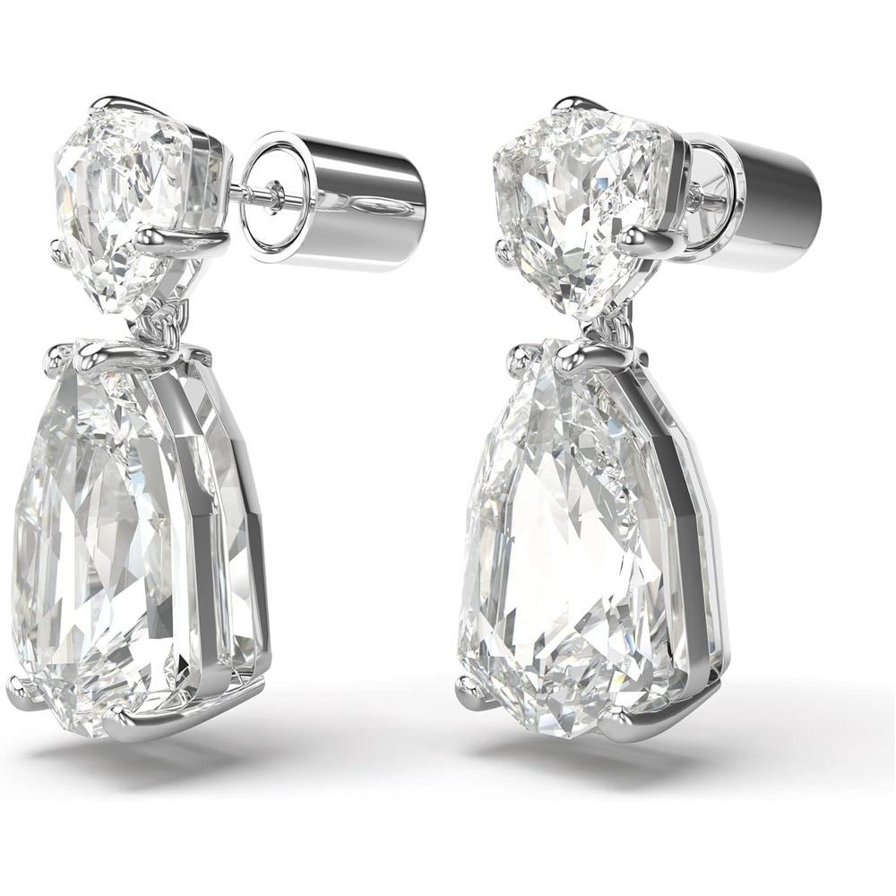 SWAROVSKI ARETES COLGANTES MIXTO MESMERA RODIO | PLATEADO - 3