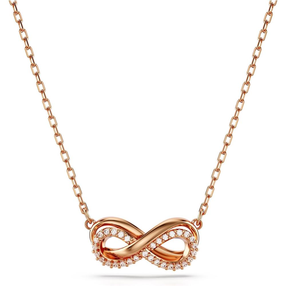 SWAROVSKI COLLAR PENDIENTE INFINITO HYPERBOLA ORO ROSA | ORO ROSA - 1