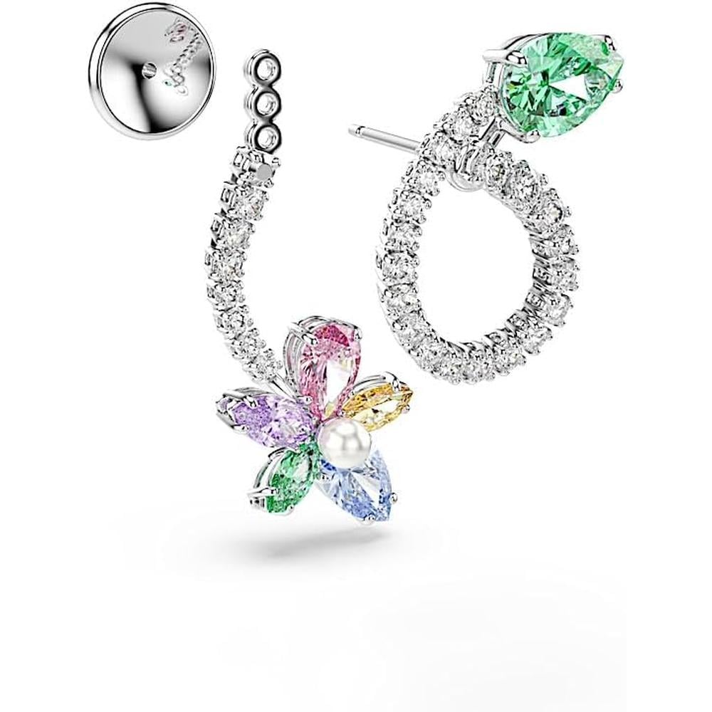 SWAROVSKI X ARIANA GRANDE ARETES JACKET LIBÉLULA CRISTALES | MULTICOLOR - 3