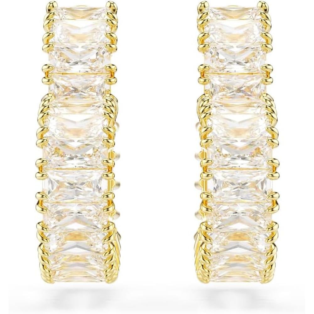 SWAROVSKI ARETES ARO CORAZÓN ZIRCONIA ORO | DORADO - 2