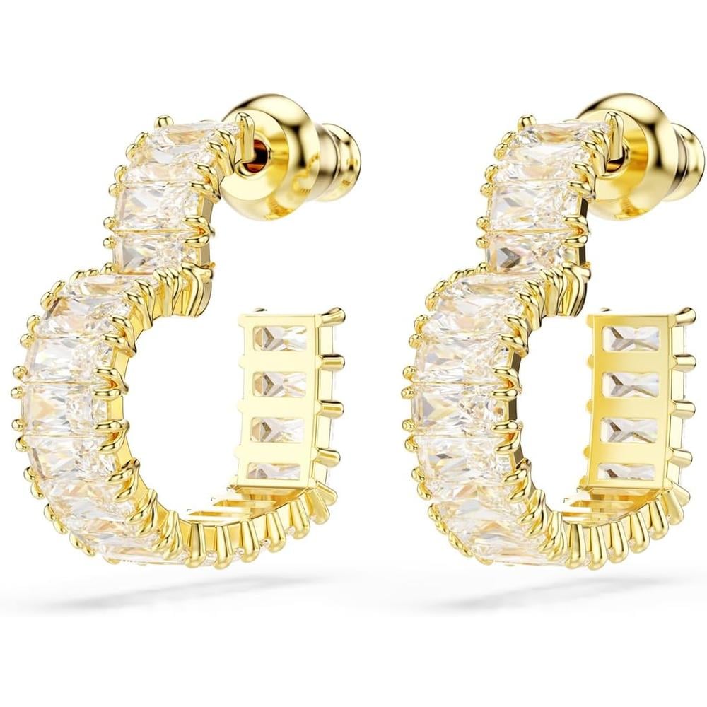 SWAROVSKI ARETES ARO CORAZÓN ZIRCONIA ORO | DORADO - 3