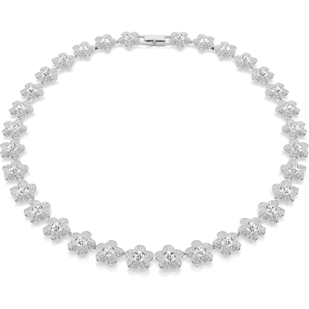 SWAROVSKI X ARIANA GRANDE COLLAR FLORES RODIO | TRANSPARENTE - 1