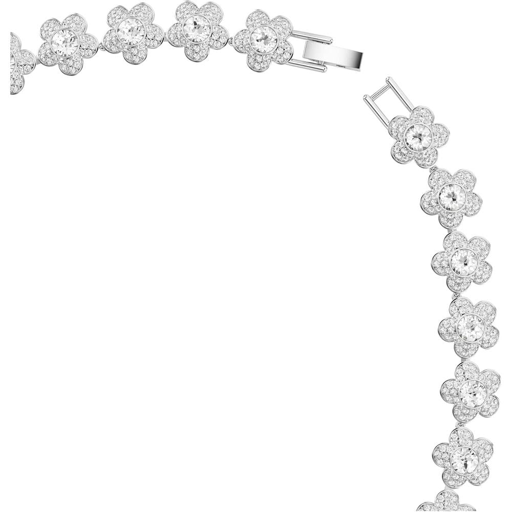 SWAROVSKI X ARIANA GRANDE COLLAR FLORES RODIO | TRANSPARENTE - 3