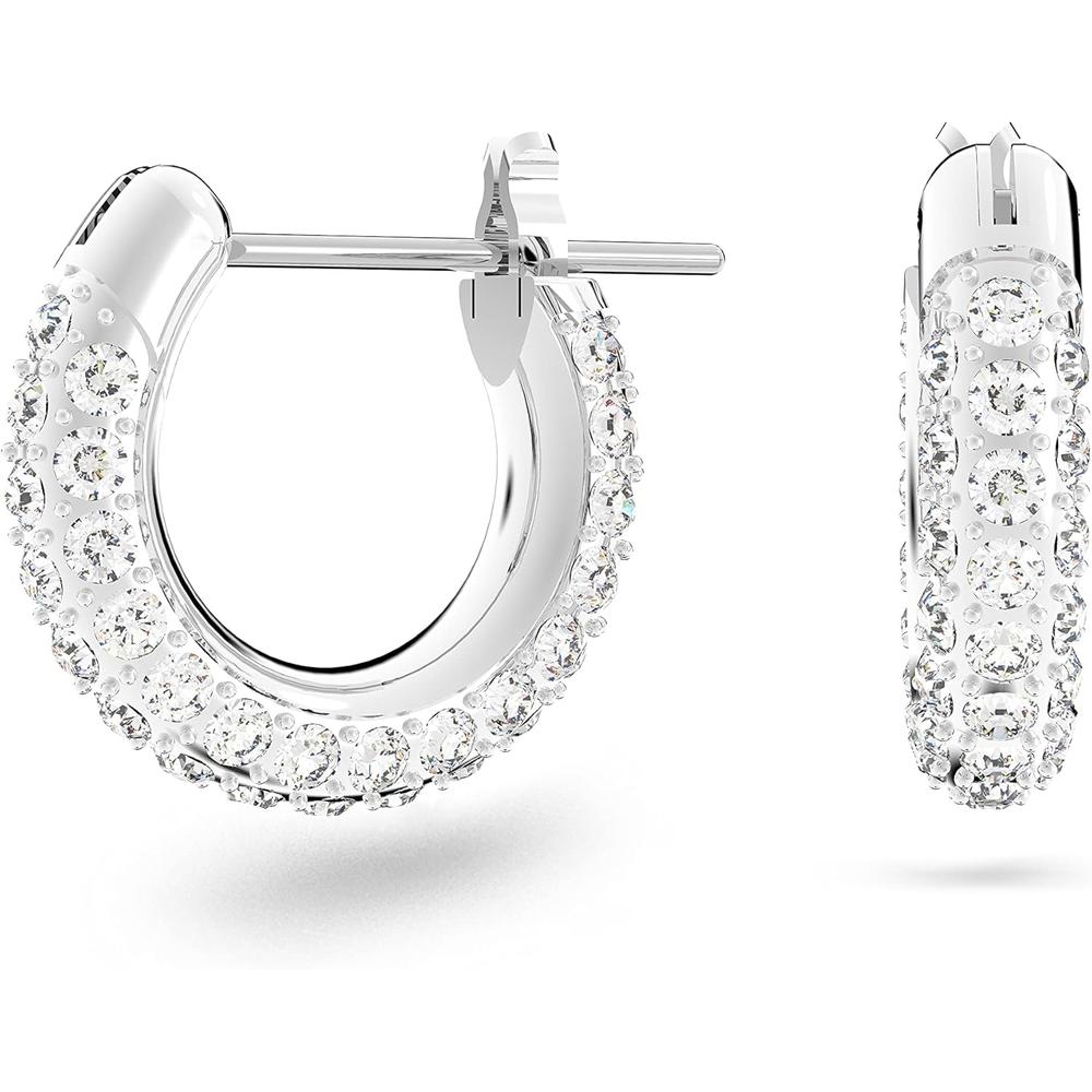 SWAROVSKI ARETES MINI HOOP DEXTERA RODIO | RODIO - 1