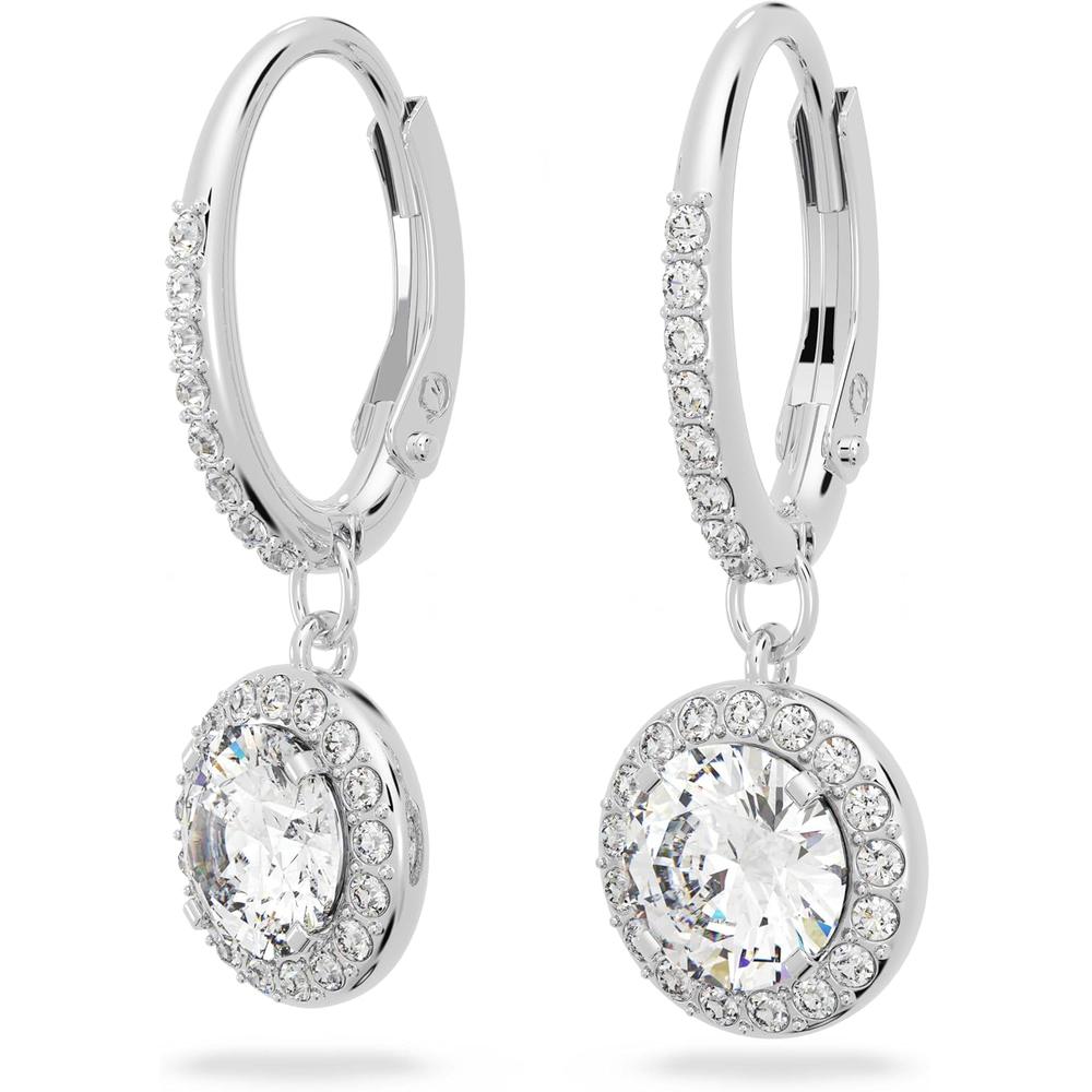 SWAROVSKI ARETES DROP ANGELIC RODIO | PLATEADO - 2