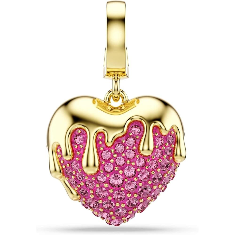 SWAROVSKI CHARM IDYLLIA EN ORO ROSA | ROSADO / DORADO - 1