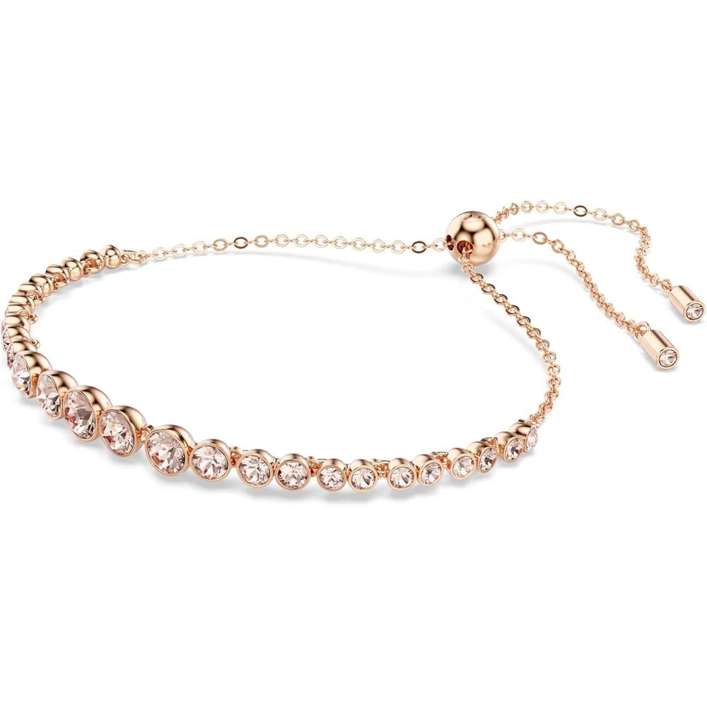 SWAROVSKI PULSERA CRISTALES IMBER EMILY ORO ROSA | ROSADO / DORADO - 2