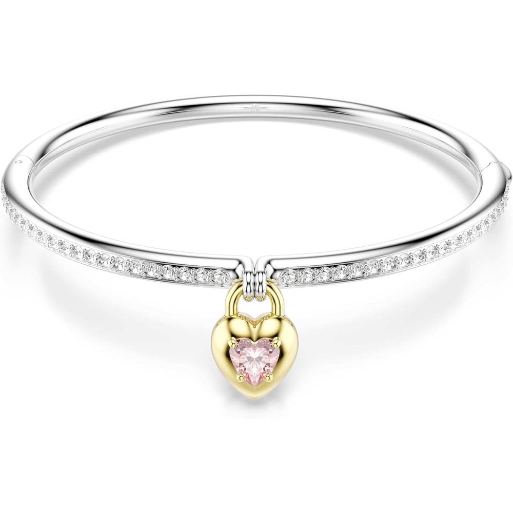 SWAROVSKI PULSERA BANGLE CORAZÓN | PLATEADO - 1