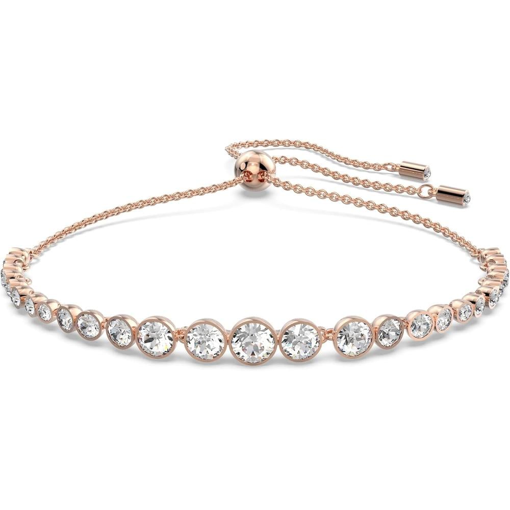SWAROVSKI PULSERA EMILY ORO ROSA | CRISTALES TRANSPARENTES / ORO ROSA - 1