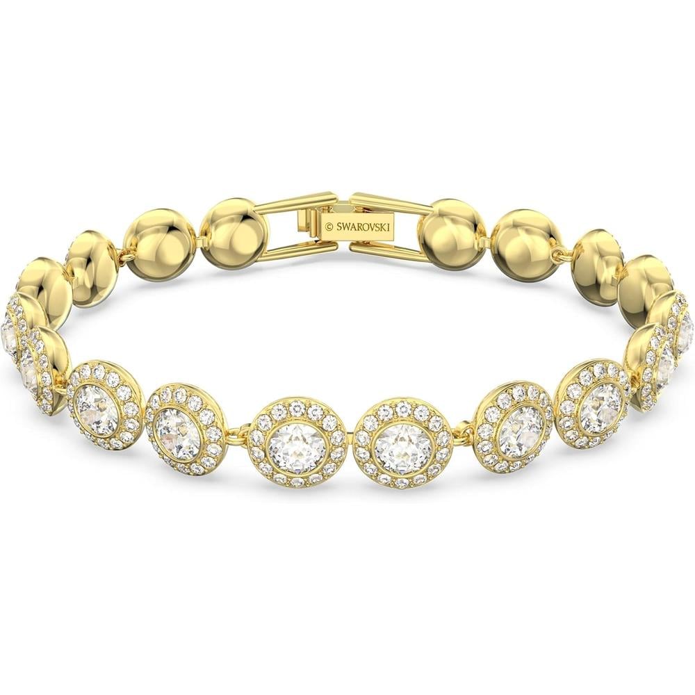SWAROVSKI PULSERA TENNIS UNA ANGELIC ORO | DORADO - 1