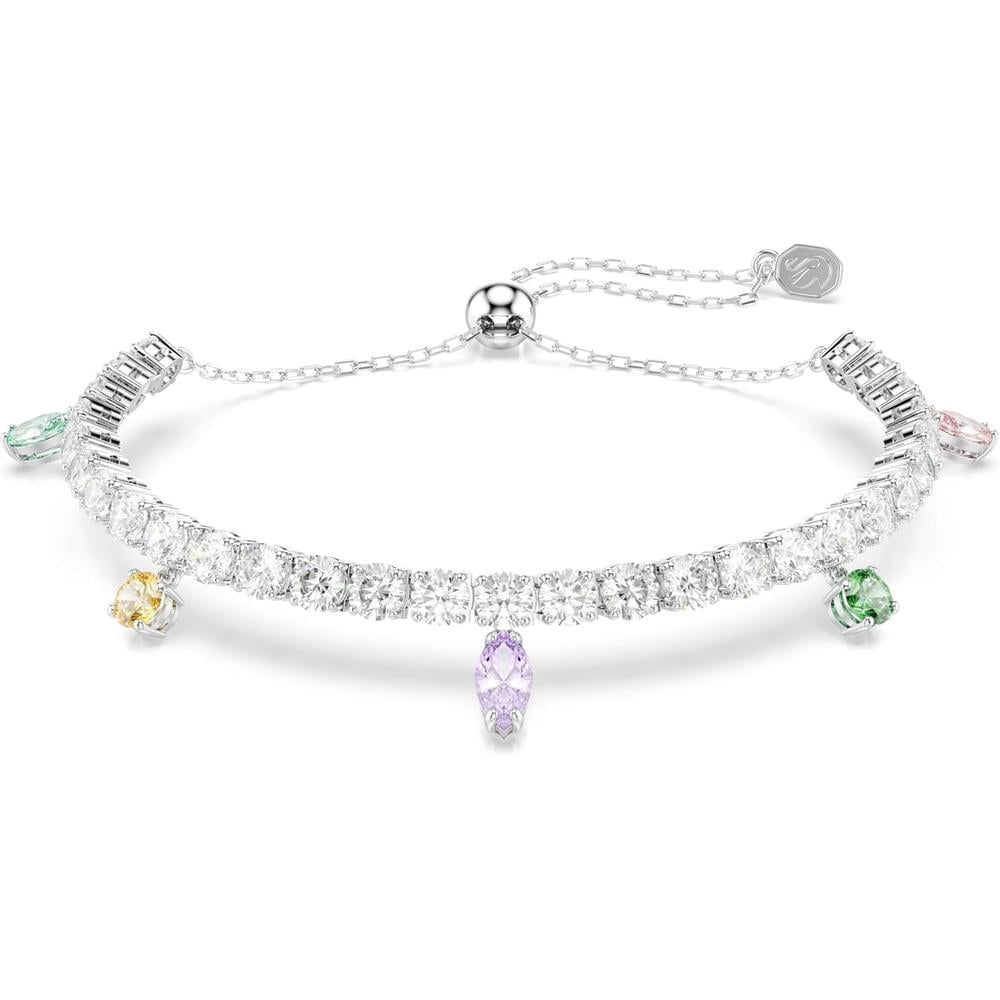SWAROVSKI X ARIANA GRANDE PULSERA CRISTALES COLGANTES RODIO | MULTICOLOR - 1