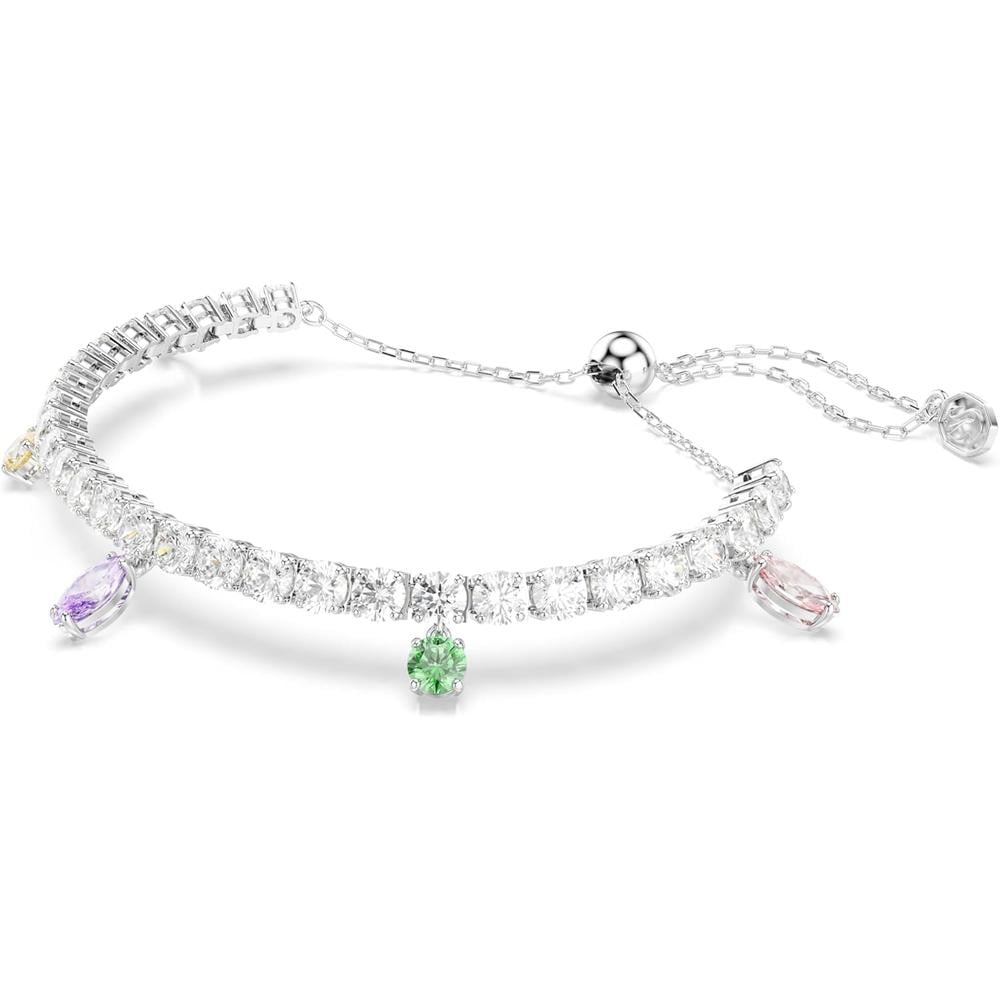 SWAROVSKI X ARIANA GRANDE PULSERA CRISTALES COLGANTES RODIO | MULTICOLOR - 2