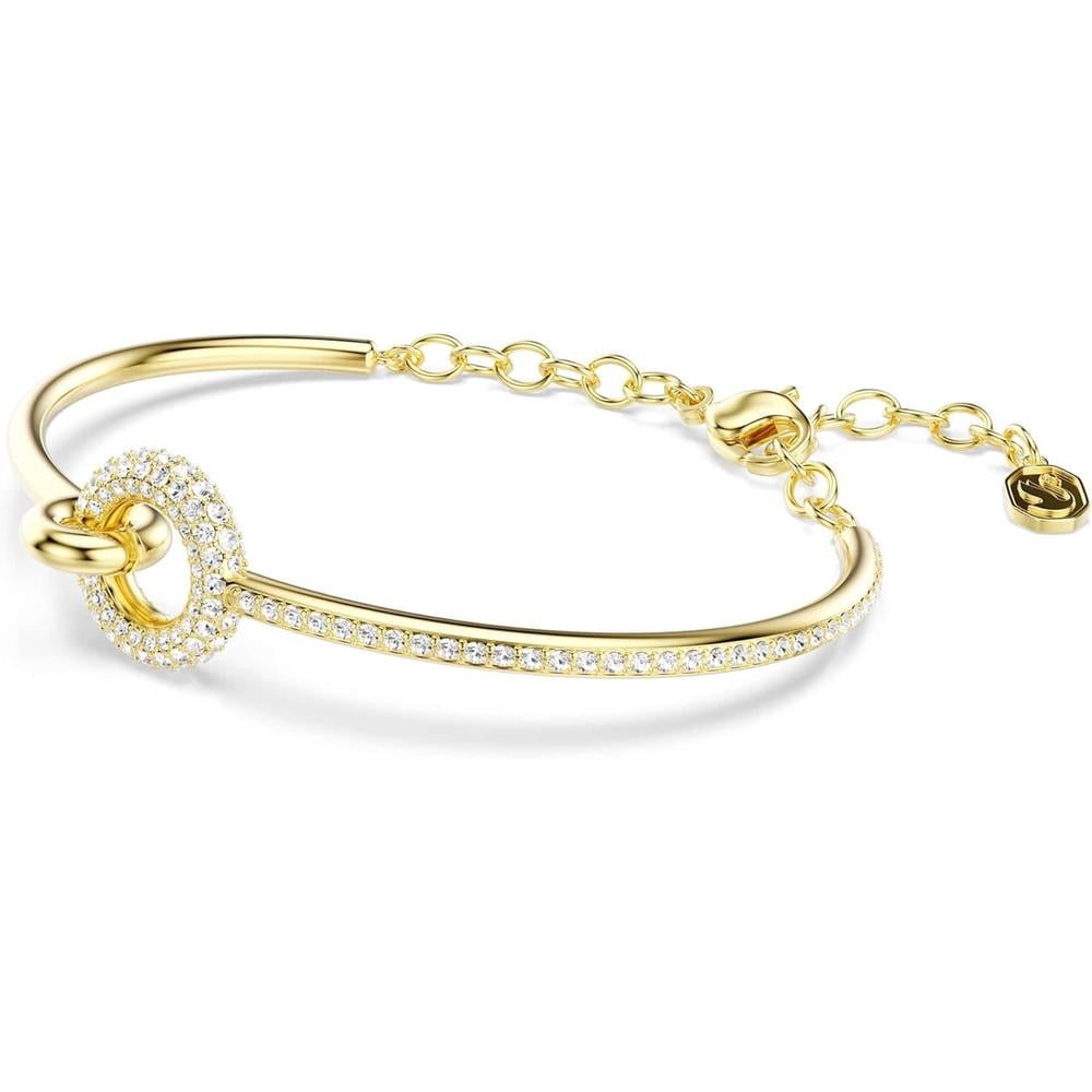 SWAROVSKI PULSERA BANGLE PAVÉ DEXTERA ORO | DORADO - 2