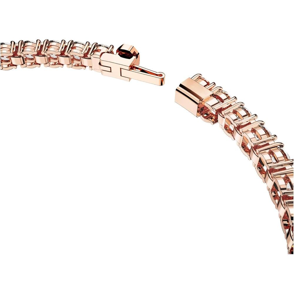 SWAROVSKI PULSERA TENNIS MATRIX ORO ROSA LARGE | ORO ROSA - 3
