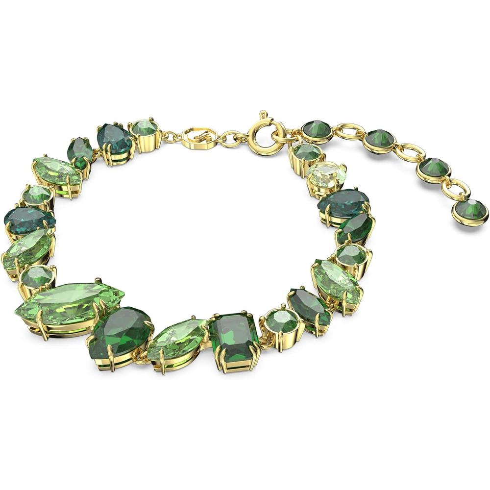 SWAROVSKI PULSERA CRISTALES MIXTOS GEMA ORO | VERDE - 2