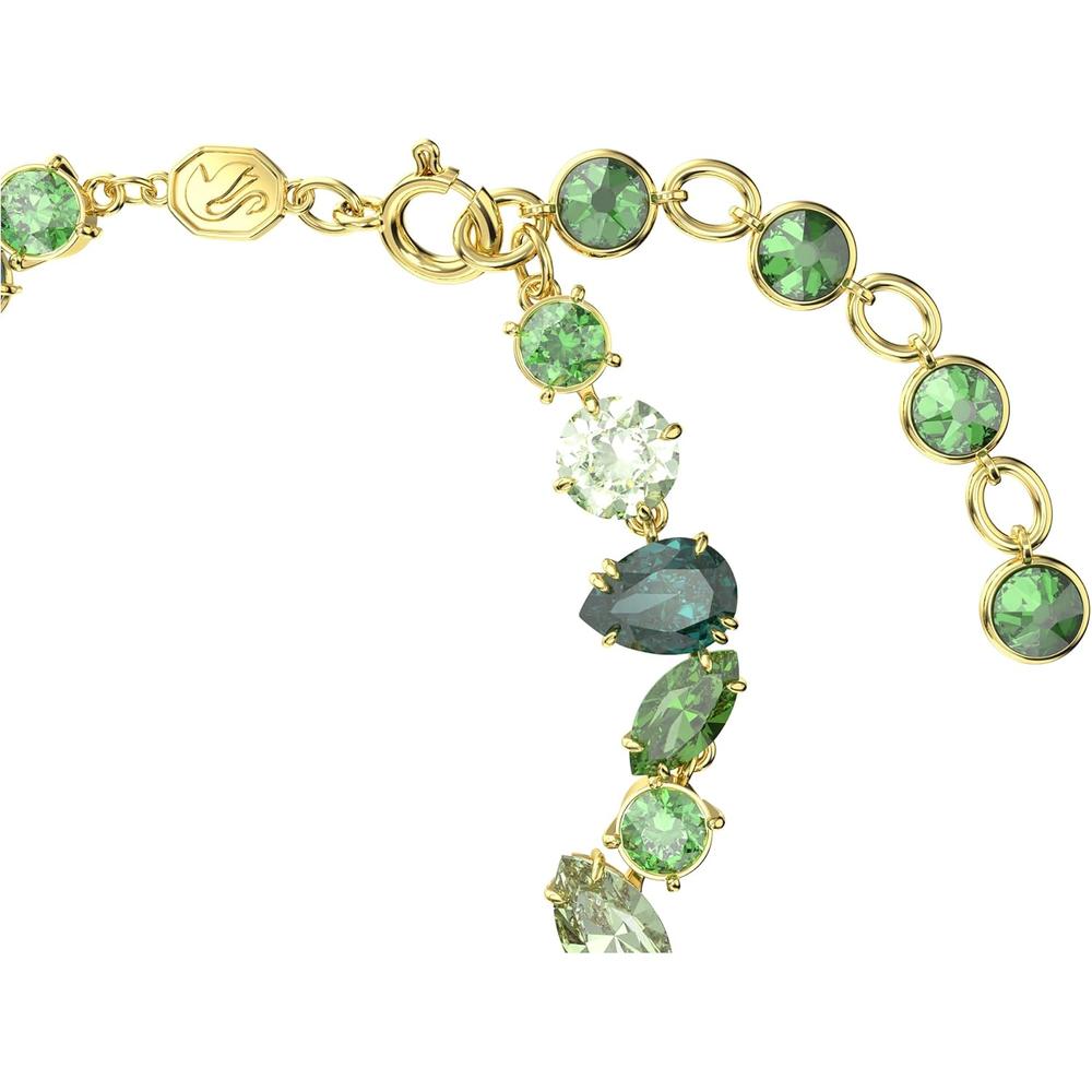 SWAROVSKI PULSERA CRISTALES MIXTOS GEMA ORO | VERDE - 3