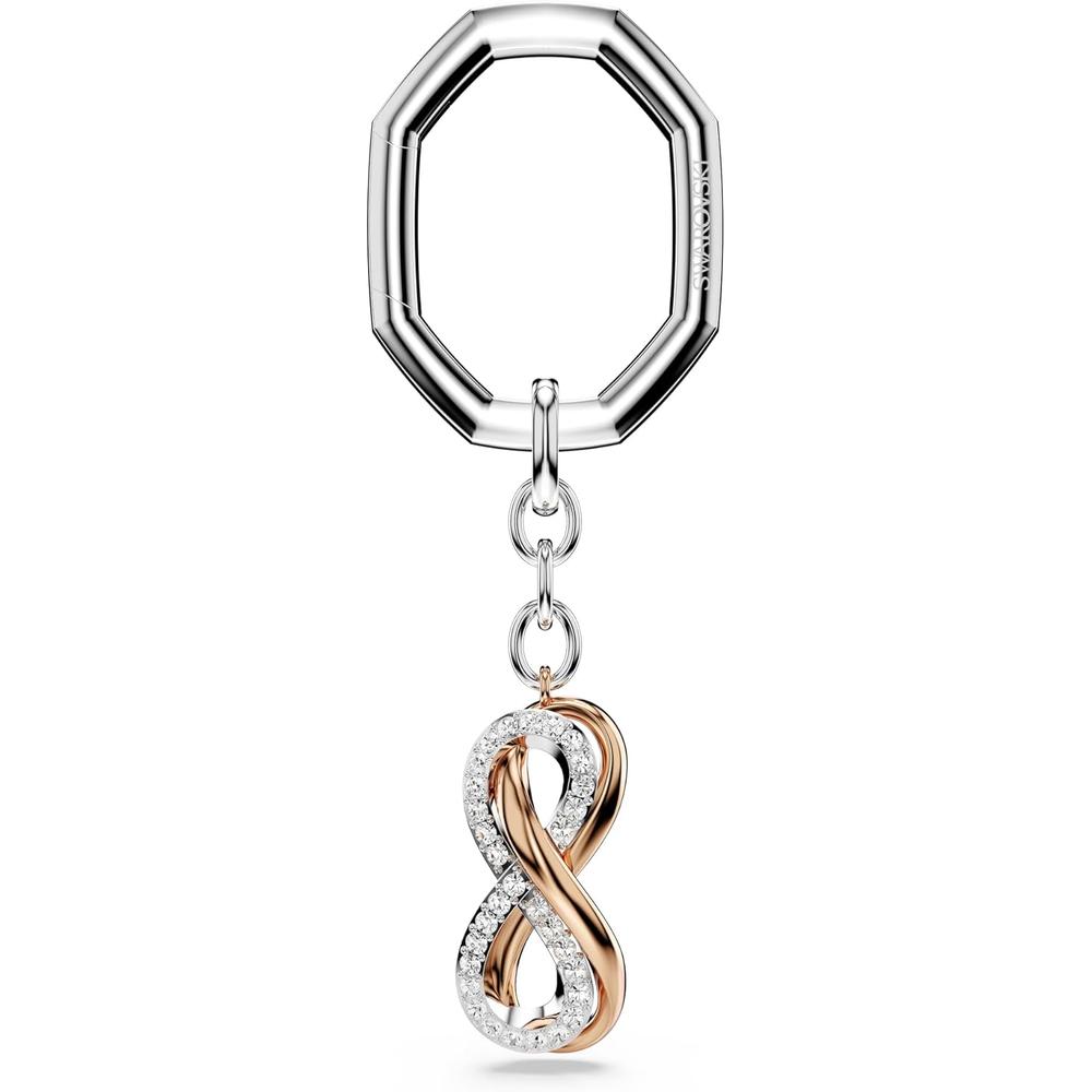 SWAROVSKI LLAVERO INFINITO HYPERBOLA MIXTO | PLATEADO / ORO ROSA - 1