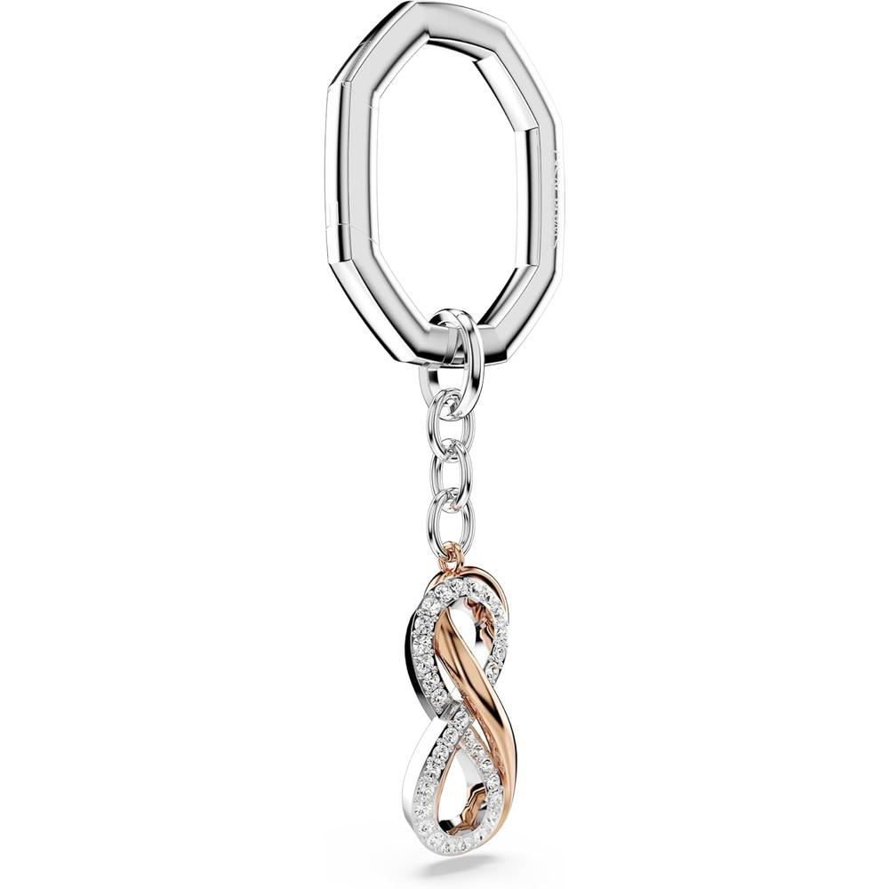 SWAROVSKI LLAVERO INFINITO HYPERBOLA MIXTO | PLATEADO / ORO ROSA - 3