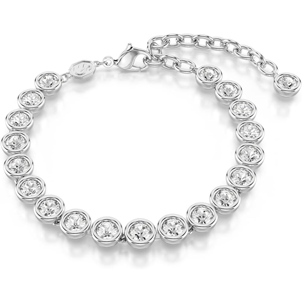 SWAROVSKI PULSERA TENNIS CRISTALES IMBER RODIO | PLATA - 1